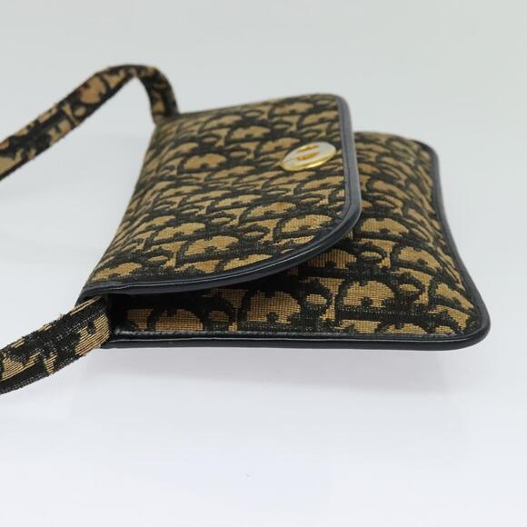 DIOR Trotter Canvas Shoulder Bag Navy - Picture 4 of 12